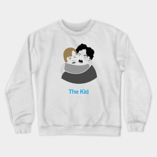The Kid Charlie Chaplin Minimal Movie Fan Art 20s Cinema Crewneck Sweatshirt